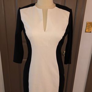 Black and White Ted Baker London Dress